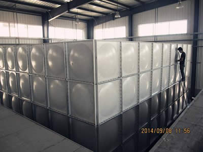 博山玻璃钢拼装水箱